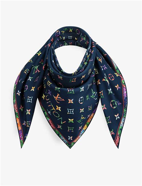 lv print scarf